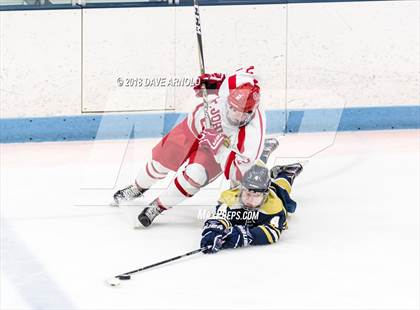 Thumbnail 2 in St. John's vs St. Mary's (MIAA Division 1A Play-In) photogallery.