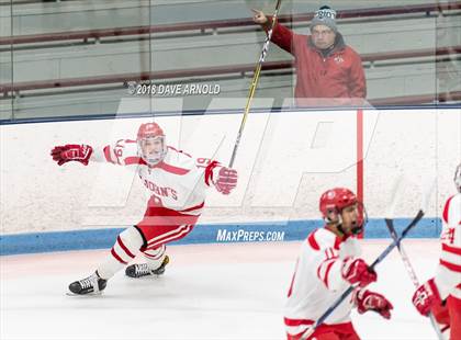 Thumbnail 2 in St. John's vs St. Mary's (MIAA Division 1A Play-In) photogallery.