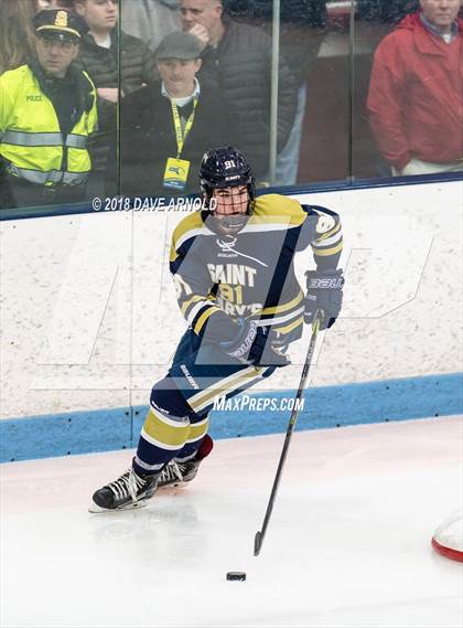Thumbnail 2 in St. John's vs St. Mary's (MIAA Division 1A Play-In) photogallery.