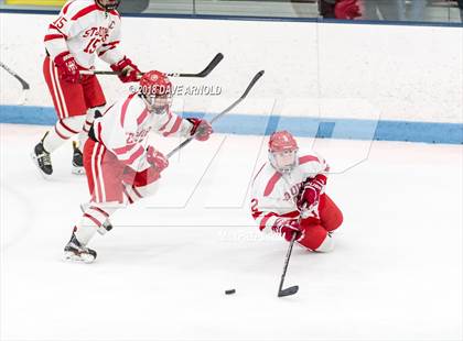 Thumbnail 1 in St. John's vs St. Mary's (MIAA Division 1A Play-In) photogallery.