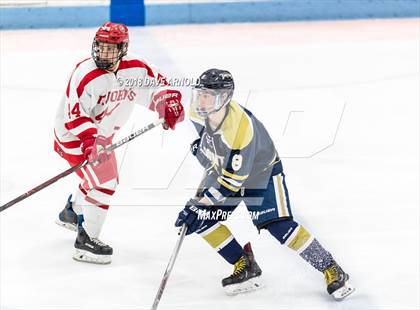 Thumbnail 2 in St. John's vs St. Mary's (MIAA Division 1A Play-In) photogallery.