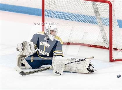 Thumbnail 3 in St. John's vs St. Mary's (MIAA Division 1A Play-In) photogallery.