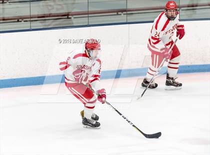 Thumbnail 1 in St. John's vs St. Mary's (MIAA Division 1A Play-In) photogallery.
