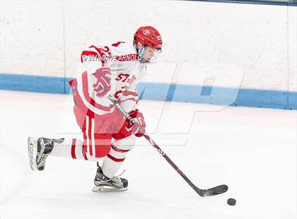 Thumbnail 2 in St. John's vs St. Mary's (MIAA Division 1A Play-In) photogallery.