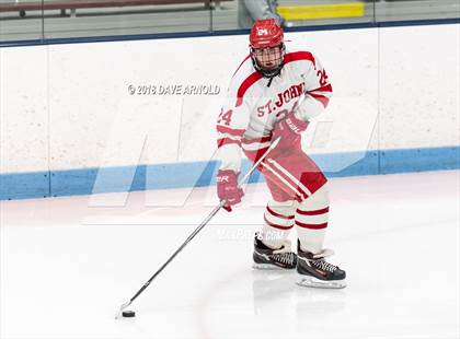 Thumbnail 2 in St. John's vs St. Mary's (MIAA Division 1A Play-In) photogallery.
