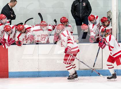 Thumbnail 1 in St. John's vs St. Mary's (MIAA Division 1A Play-In) photogallery.