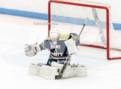 Thumbnail 2 in St. John's vs St. Mary's (MIAA Division 1A Play-In) photogallery.