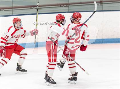 Thumbnail 2 in St. John's vs St. Mary's (MIAA Division 1A Play-In) photogallery.