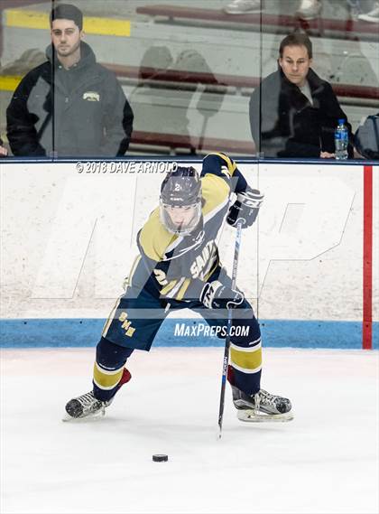 Thumbnail 1 in St. John's vs St. Mary's (MIAA Division 1A Play-In) photogallery.