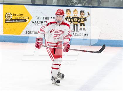 Thumbnail 2 in St. John's vs St. Mary's (MIAA Division 1A Play-In) photogallery.