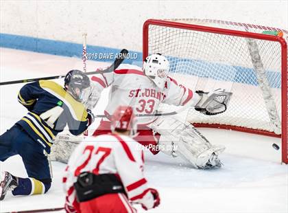 Thumbnail 3 in St. John's vs St. Mary's (MIAA Division 1A Play-In) photogallery.