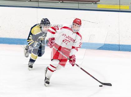 Thumbnail 1 in St. John's vs St. Mary's (MIAA Division 1A Play-In) photogallery.