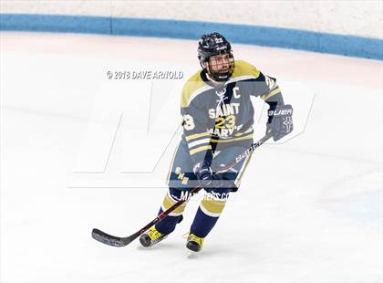 Thumbnail 1 in St. John's vs St. Mary's (MIAA Division 1A Play-In) photogallery.