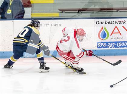 Thumbnail 2 in St. John's vs St. Mary's (MIAA Division 1A Play-In) photogallery.
