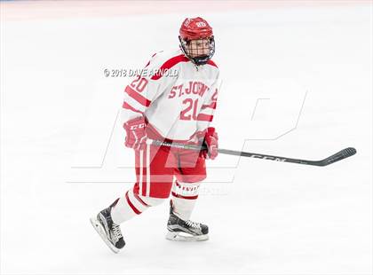 Thumbnail 3 in St. John's vs St. Mary's (MIAA Division 1A Play-In) photogallery.