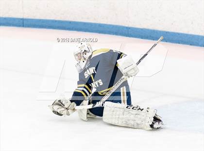 Thumbnail 3 in St. John's vs St. Mary's (MIAA Division 1A Play-In) photogallery.