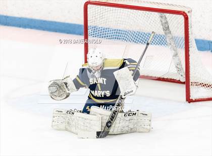 Thumbnail 3 in St. John's vs St. Mary's (MIAA Division 1A Play-In) photogallery.