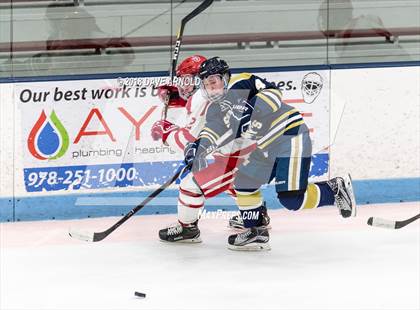Thumbnail 3 in St. John's vs St. Mary's (MIAA Division 1A Play-In) photogallery.