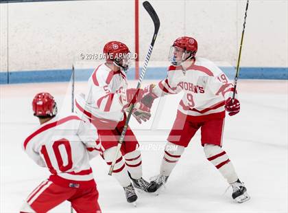 Thumbnail 2 in St. John's vs St. Mary's (MIAA Division 1A Play-In) photogallery.