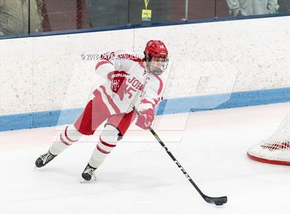 Thumbnail 3 in St. John's vs St. Mary's (MIAA Division 1A Play-In) photogallery.