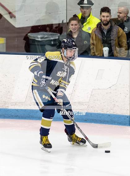 Thumbnail 3 in St. John's vs St. Mary's (MIAA Division 1A Play-In) photogallery.