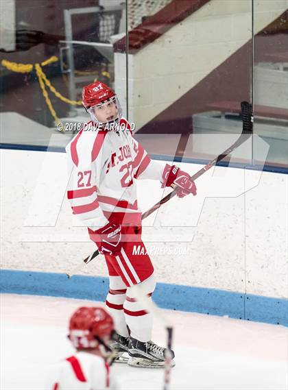 Thumbnail 1 in St. John's vs St. Mary's (MIAA Division 1A Play-In) photogallery.