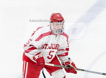 Thumbnail 3 in St. John's vs St. Mary's (MIAA Division 1A Play-In) photogallery.
