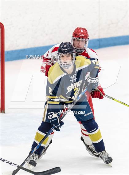 Thumbnail 2 in St. John's vs St. Mary's (MIAA Division 1A Play-In) photogallery.