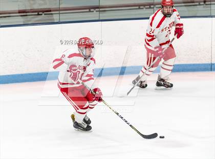 Thumbnail 2 in St. John's vs St. Mary's (MIAA Division 1A Play-In) photogallery.