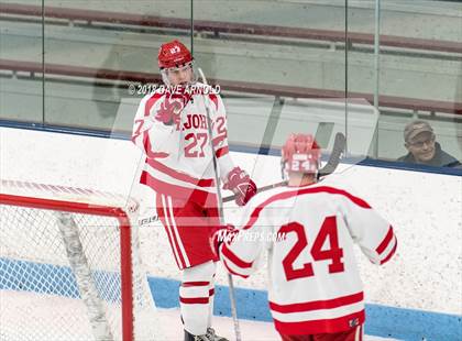 Thumbnail 3 in St. John's vs St. Mary's (MIAA Division 1A Play-In) photogallery.