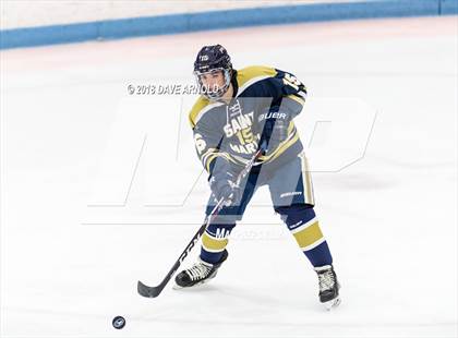 Thumbnail 3 in St. John's vs St. Mary's (MIAA Division 1A Play-In) photogallery.
