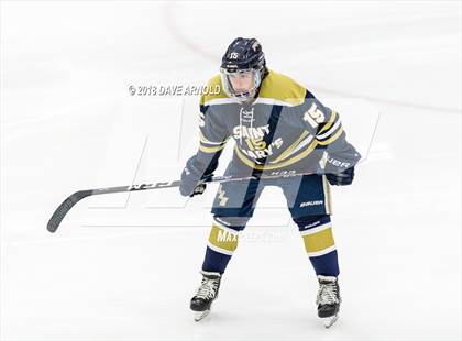 Thumbnail 2 in St. John's vs St. Mary's (MIAA Division 1A Play-In) photogallery.