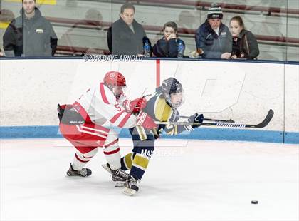 Thumbnail 2 in St. John's vs St. Mary's (MIAA Division 1A Play-In) photogallery.
