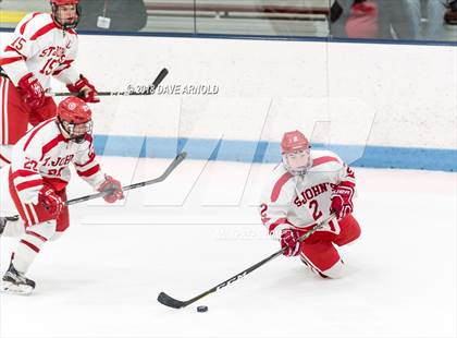 Thumbnail 3 in St. John's vs St. Mary's (MIAA Division 1A Play-In) photogallery.