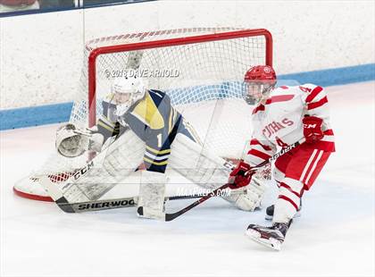 Thumbnail 1 in St. John's vs St. Mary's (MIAA Division 1A Play-In) photogallery.