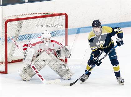 Thumbnail 1 in St. John's vs St. Mary's (MIAA Division 1A Play-In) photogallery.