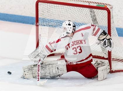 Thumbnail 1 in St. John's vs St. Mary's (MIAA Division 1A Play-In) photogallery.