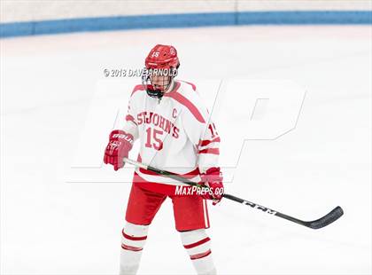Thumbnail 3 in St. John's vs St. Mary's (MIAA Division 1A Play-In) photogallery.
