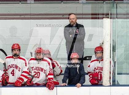 Thumbnail 1 in St. John's vs St. Mary's (MIAA Division 1A Play-In) photogallery.