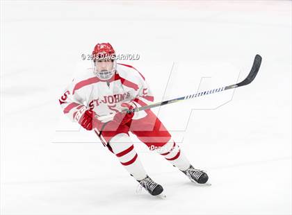 Thumbnail 3 in St. John's vs St. Mary's (MIAA Division 1A Play-In) photogallery.