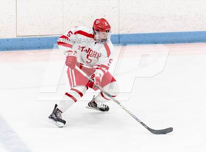 Thumbnail 1 in St. John's vs St. Mary's (MIAA Division 1A Play-In) photogallery.