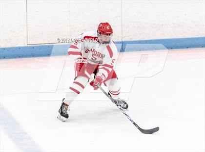 Thumbnail 3 in St. John's vs St. Mary's (MIAA Division 1A Play-In) photogallery.