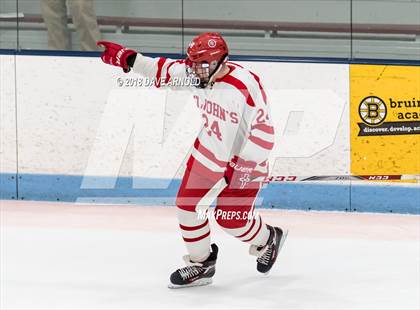 Thumbnail 2 in St. John's vs St. Mary's (MIAA Division 1A Play-In) photogallery.