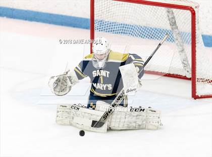 Thumbnail 1 in St. John's vs St. Mary's (MIAA Division 1A Play-In) photogallery.