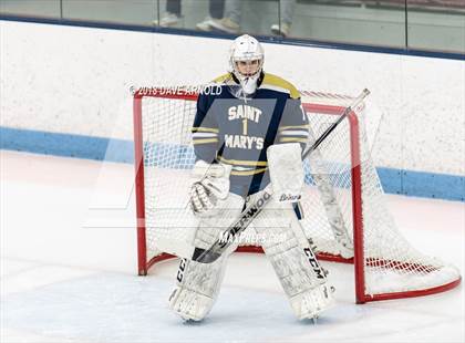 Thumbnail 2 in St. John's vs St. Mary's (MIAA Division 1A Play-In) photogallery.