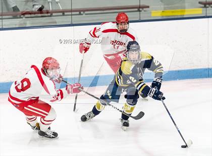 Thumbnail 2 in St. John's vs St. Mary's (MIAA Division 1A Play-In) photogallery.