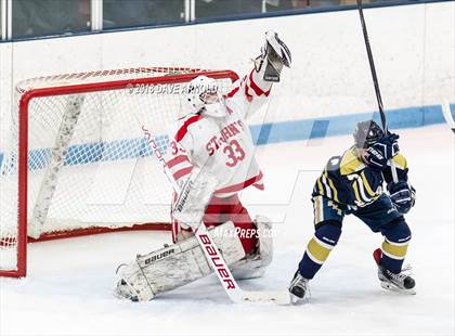 Thumbnail 3 in St. John's vs St. Mary's (MIAA Division 1A Play-In) photogallery.