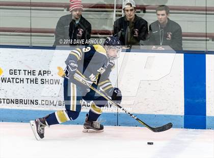 Thumbnail 2 in St. John's vs St. Mary's (MIAA Division 1A Play-In) photogallery.
