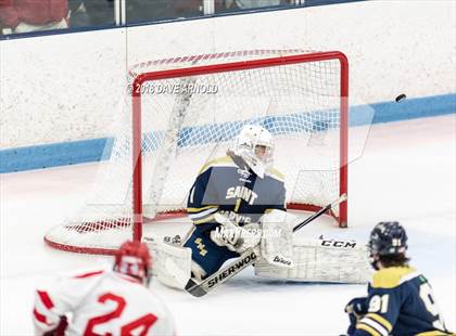 Thumbnail 2 in St. John's vs St. Mary's (MIAA Division 1A Play-In) photogallery.