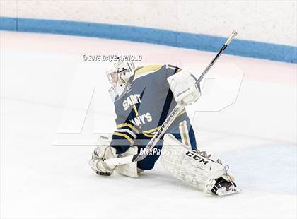 Thumbnail 1 in St. John's vs St. Mary's (MIAA Division 1A Play-In) photogallery.